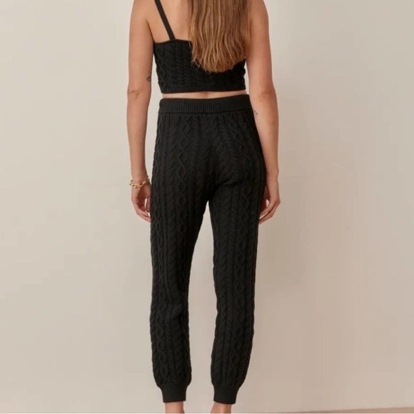 Reformation Cable Knit Lounge set - Picture 2 of 7